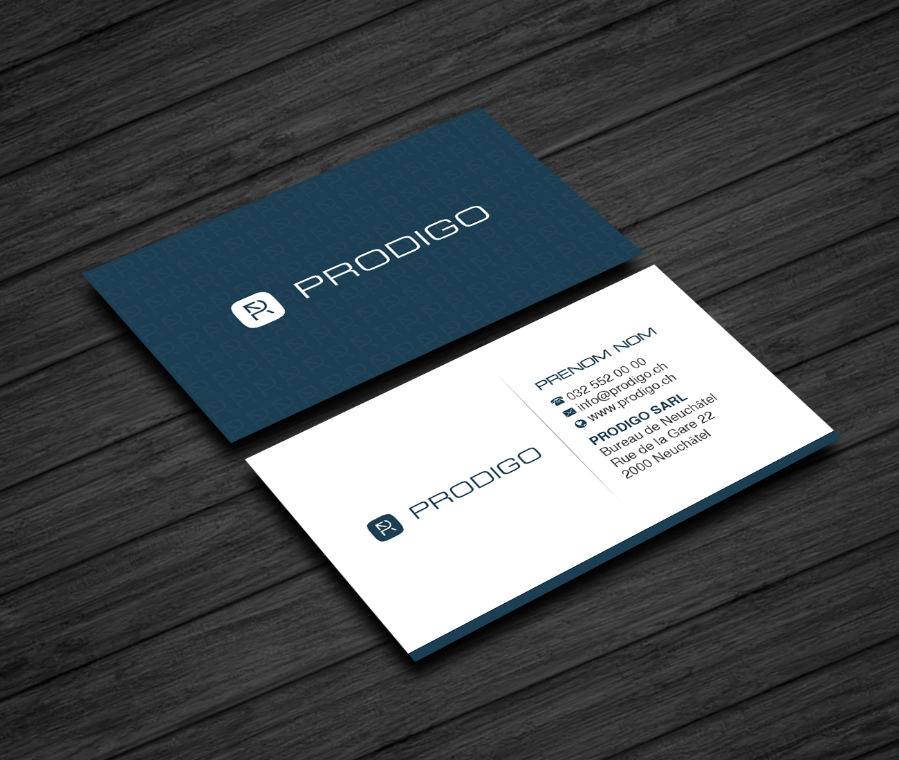 Business Card Design by Creations Box 2015 for Prodigo Sàrl | Design #23474844