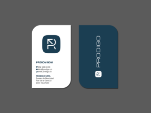 Business Card Design by Creations Box 2015 for Prodigo Sàrl | Design: #23474854