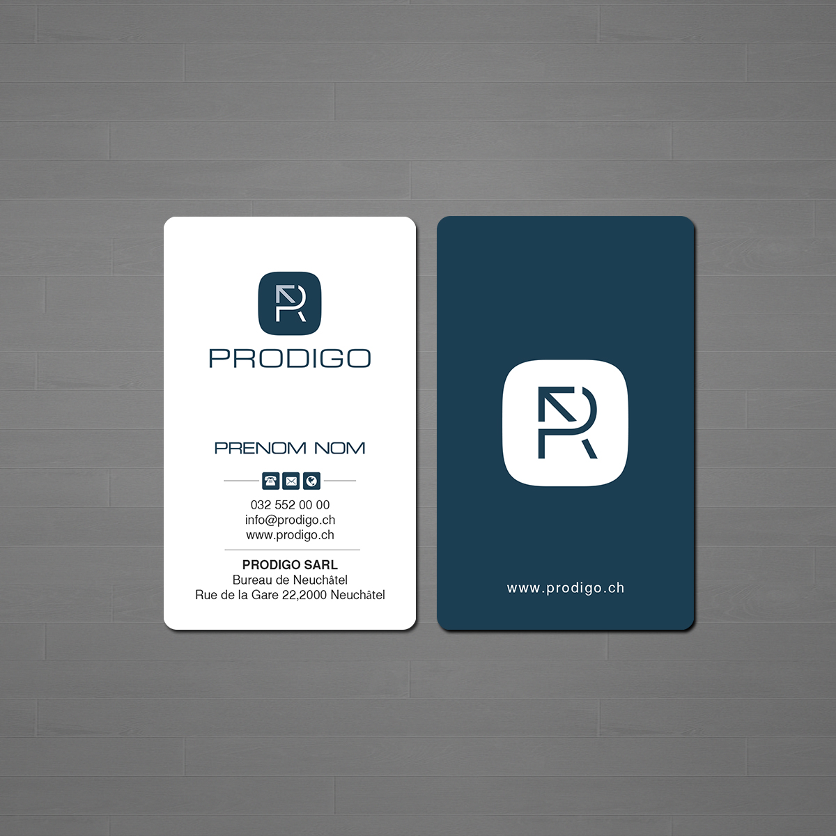 Business Card Design by Creations Box 2015 for Prodigo Sàrl | Design #23474855