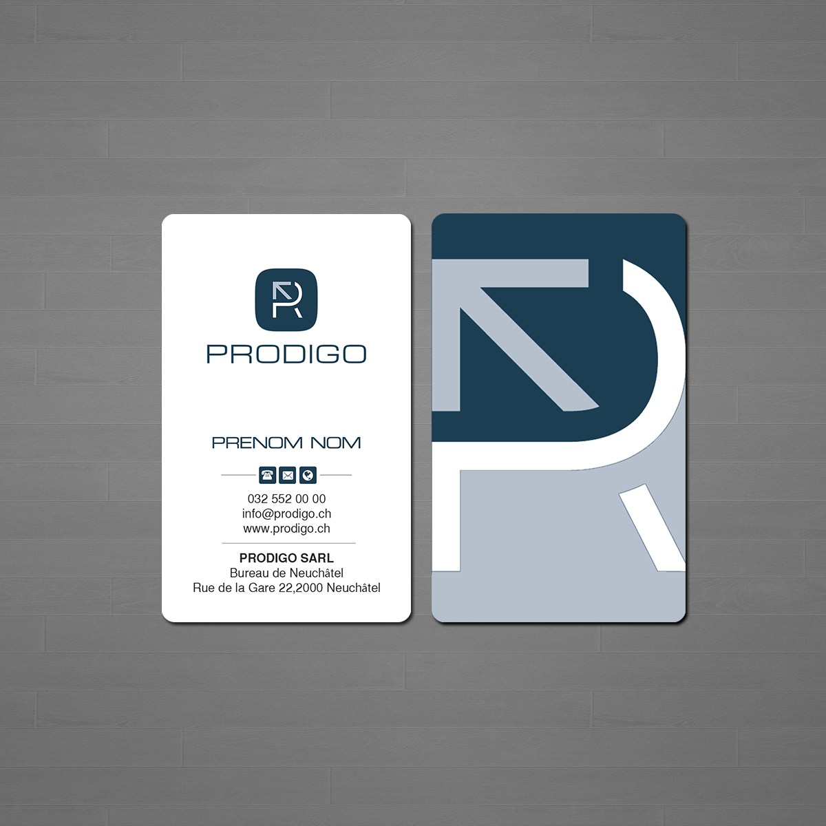 Business Card Design by Creations Box 2015 for Prodigo Sàrl | Design #23474857