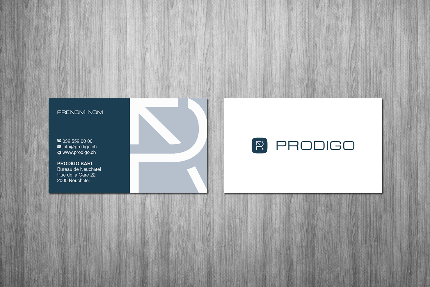 Business Card Design by Creations Box 2015 for Prodigo Sàrl | Design #23474866