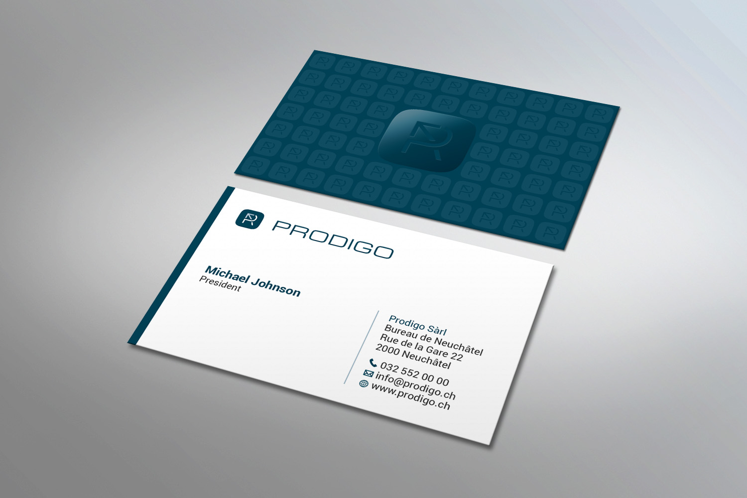 Visitenkarten-Design von MDesign für Prodigo Sàrl | Design #23469311