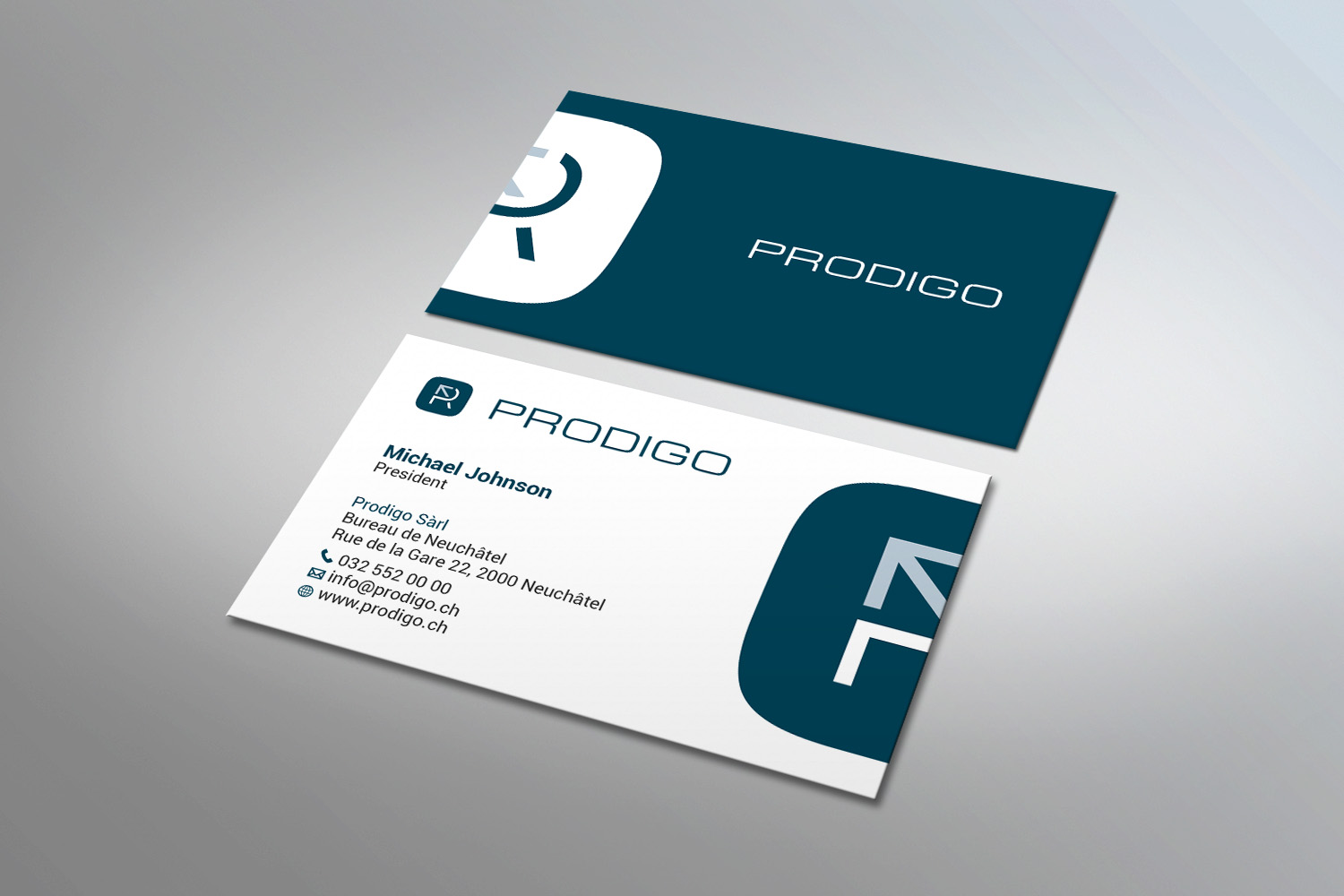 Business Card Design by MDesign for Prodigo Sàrl | Design #23469312