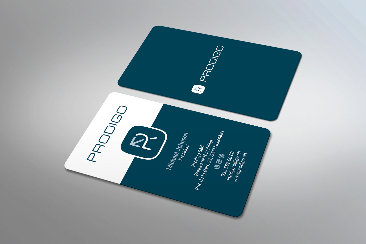 Business Card Design by MDesign for Prodigo Sàrl | Design #23469318