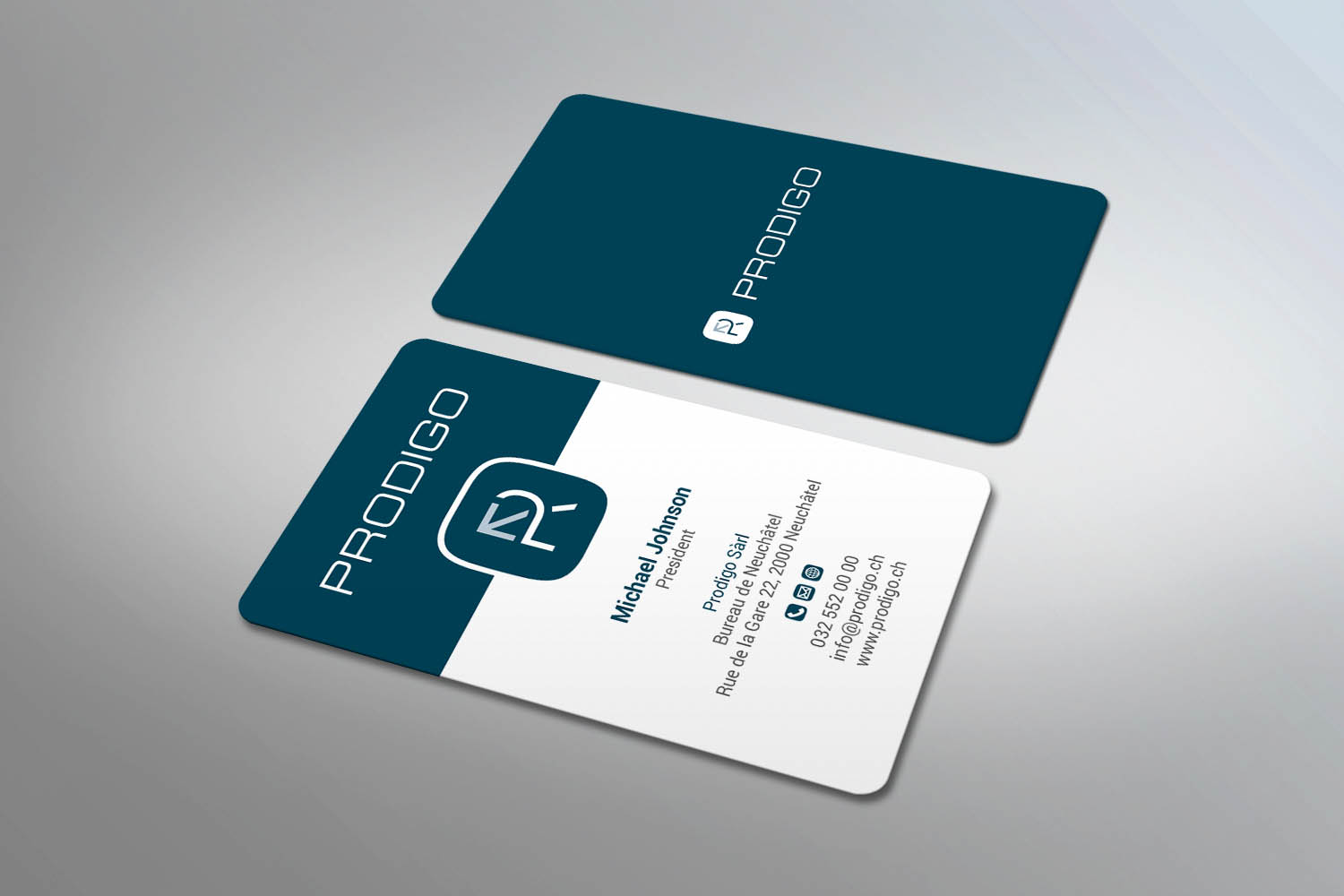 Business Card Design by MDesign for Prodigo Sàrl | Design #23507824
