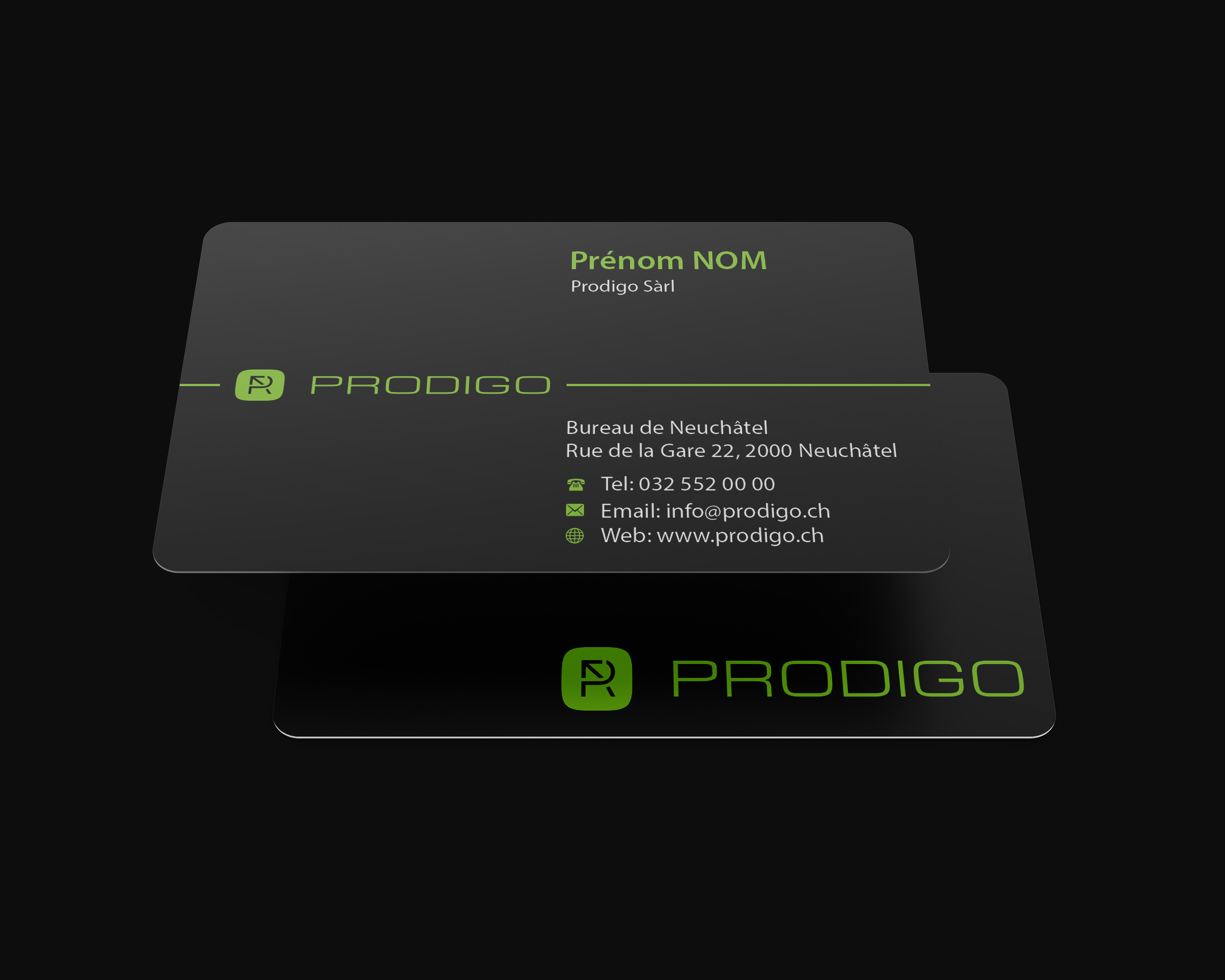 Business Card Design by Sagarhossain.sm for Prodigo Sàrl | Design #23469105