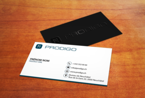 Business Card Design by Sagarhossain.sm for Prodigo Sàrl | Design: #23469112