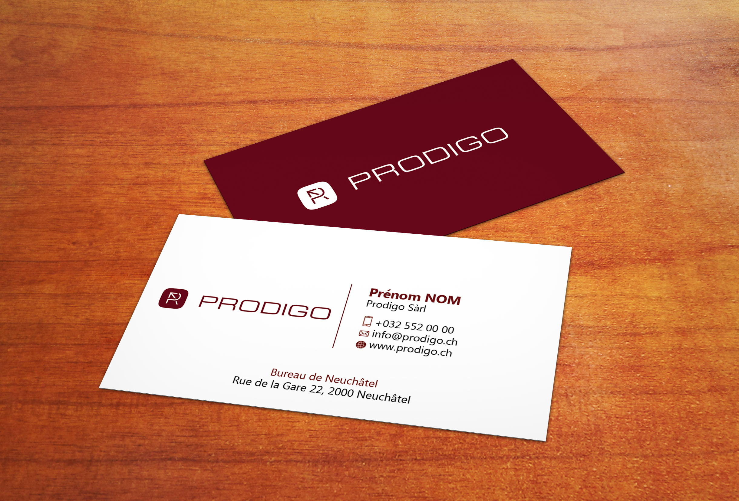 Business Card Design by Sagarhossain.sm for Prodigo Sàrl | Design #23469113