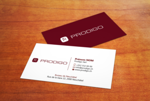 Business Card Design by Sagarhossain.sm for Prodigo Sàrl | Design: #23469113