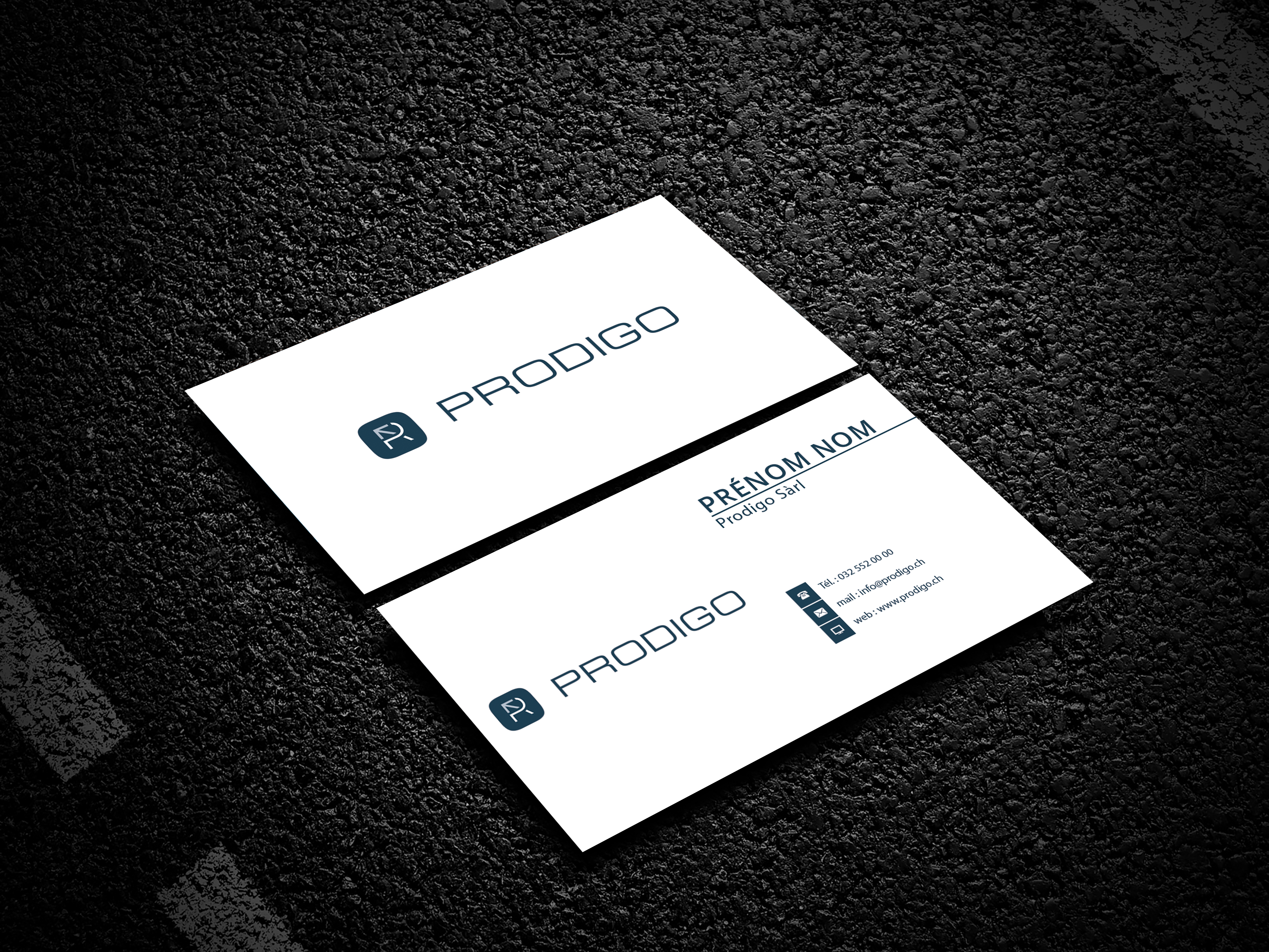 Business Card Design by Sagarhossain.sm for Prodigo Sàrl | Design #23474561