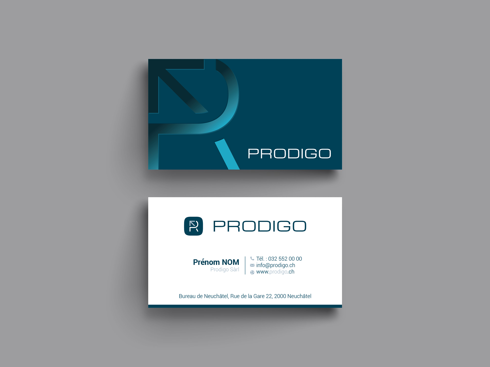 Business Card Design by Imagine design000 for Prodigo Sàrl | Design #23466046