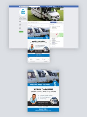 Facebook Design by Dingo for Tregainlands Sales & Services | Design: #23489164