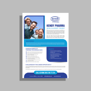 Pharma Business needs a new careers template | Design de Flyer par Deepak_9_Malhotra