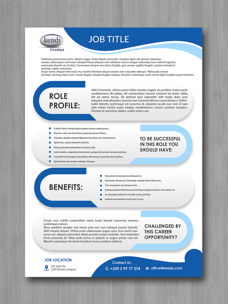 Flyer Design by innovative earth for this project | Design #23472769
