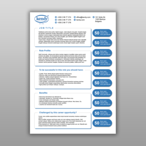 Pharma Business needs a new careers template | Design de Flyer par pinterferenc86