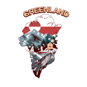 2020 Souvenir design - Greenland  | Merchandize-Design von duatitik.std
