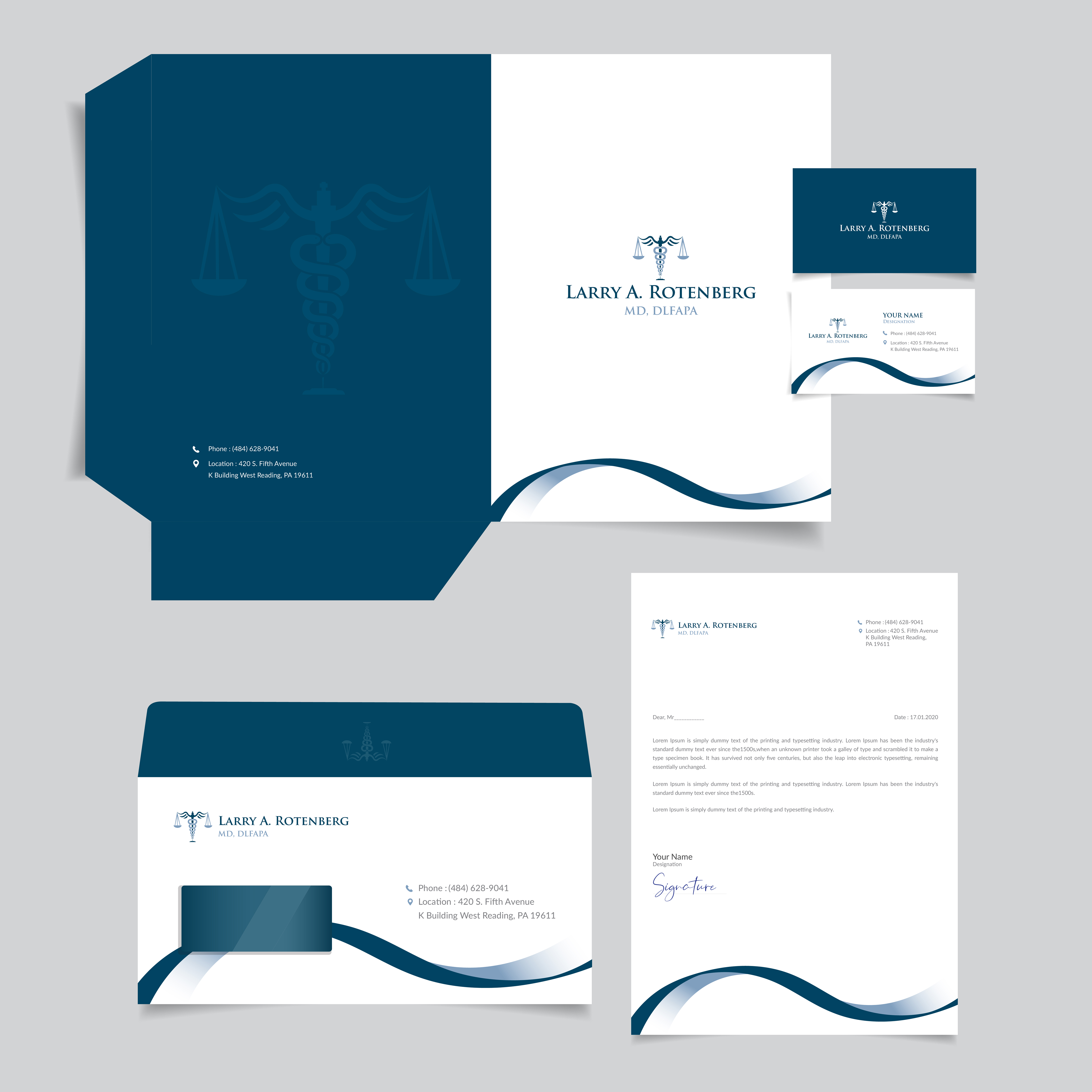 Stationery Design by bdesigner9 for MCR Attorneys | Design #23473160