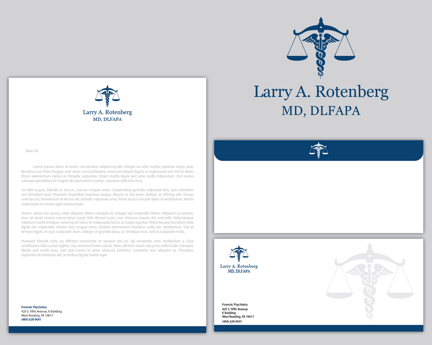 Stationery Design by Isnah Logo for MCR Attorneys | Design #23470762