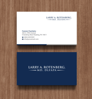 Larry A. Rotenberg, MD, DLFAPA  | Schreibwaren-Design von R.design