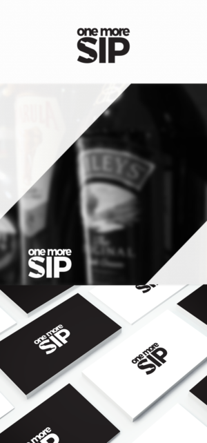 The name of the service: "one more sip" | Design de Logo par GBDESIGN