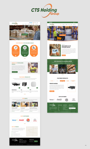 Web Design par pb pour CTS Holding Group LLC | Design : #23474105