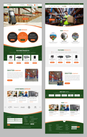 Web Design by pb for CTS Holding Group LLC | Design: #23474106