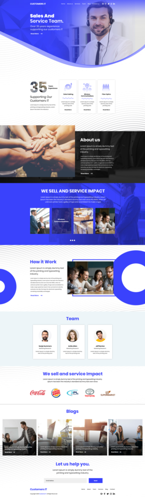 Web Design by Black Stallions Impressive Solutions for CTS Holding Group LLC | Design #23472690
