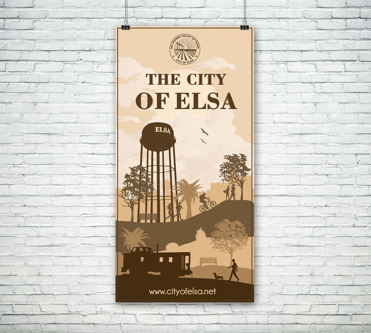 Design de Poster par Lesaba Design pour City of Elsa | Design #23509137