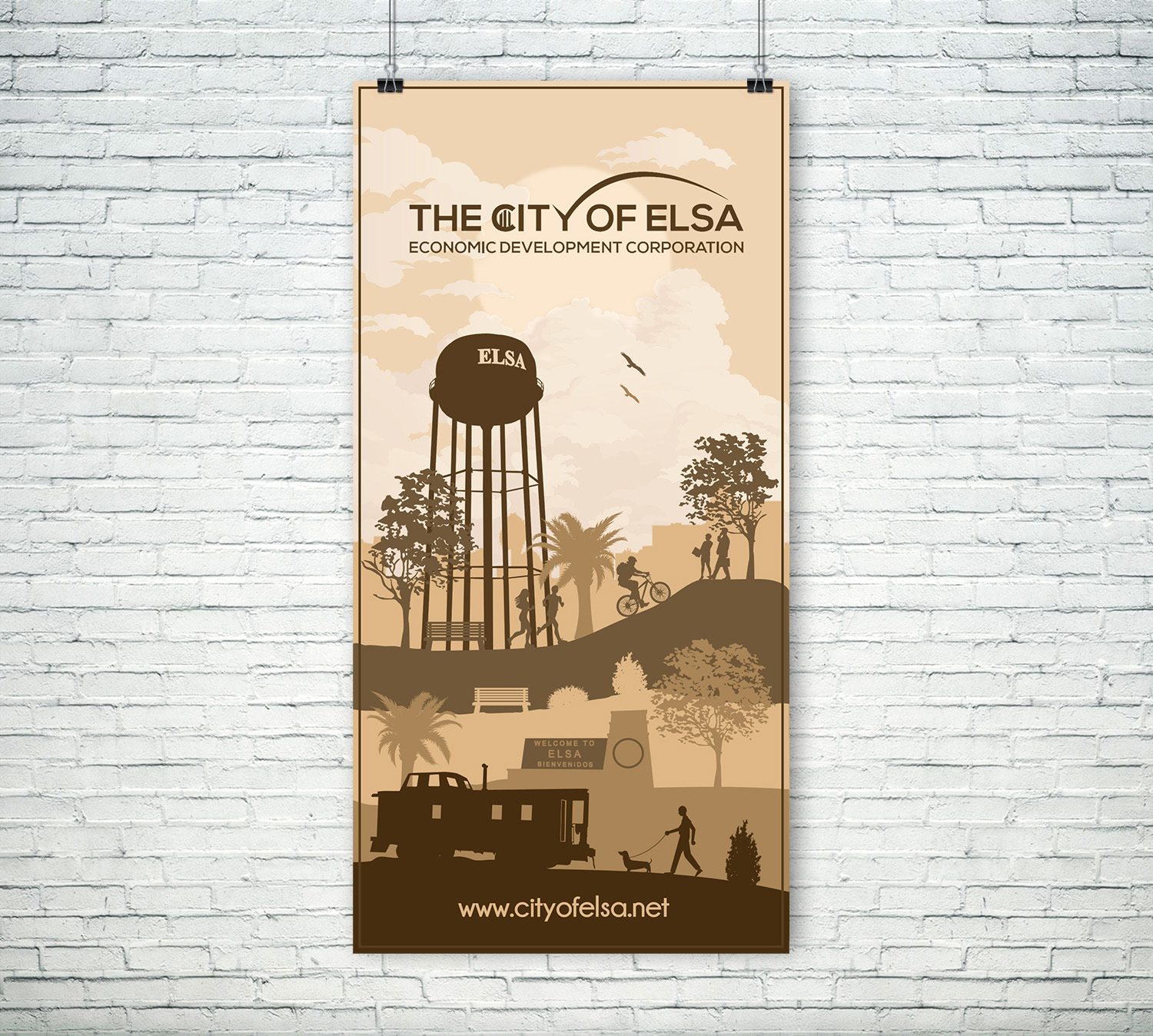 Design de Poster par Lesaba Design pour City of Elsa | Design #23514333