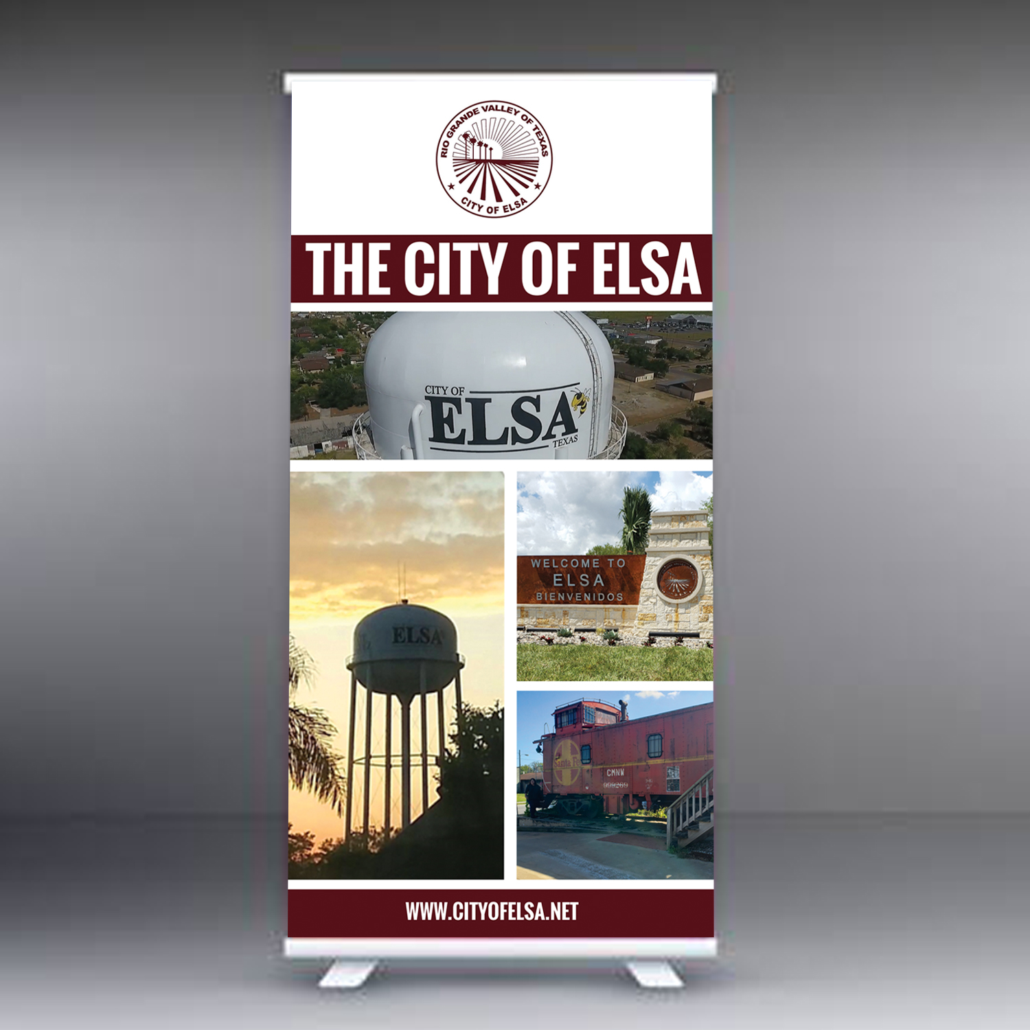 Poster Design by Schöpfer for City of Elsa | Design #23506058