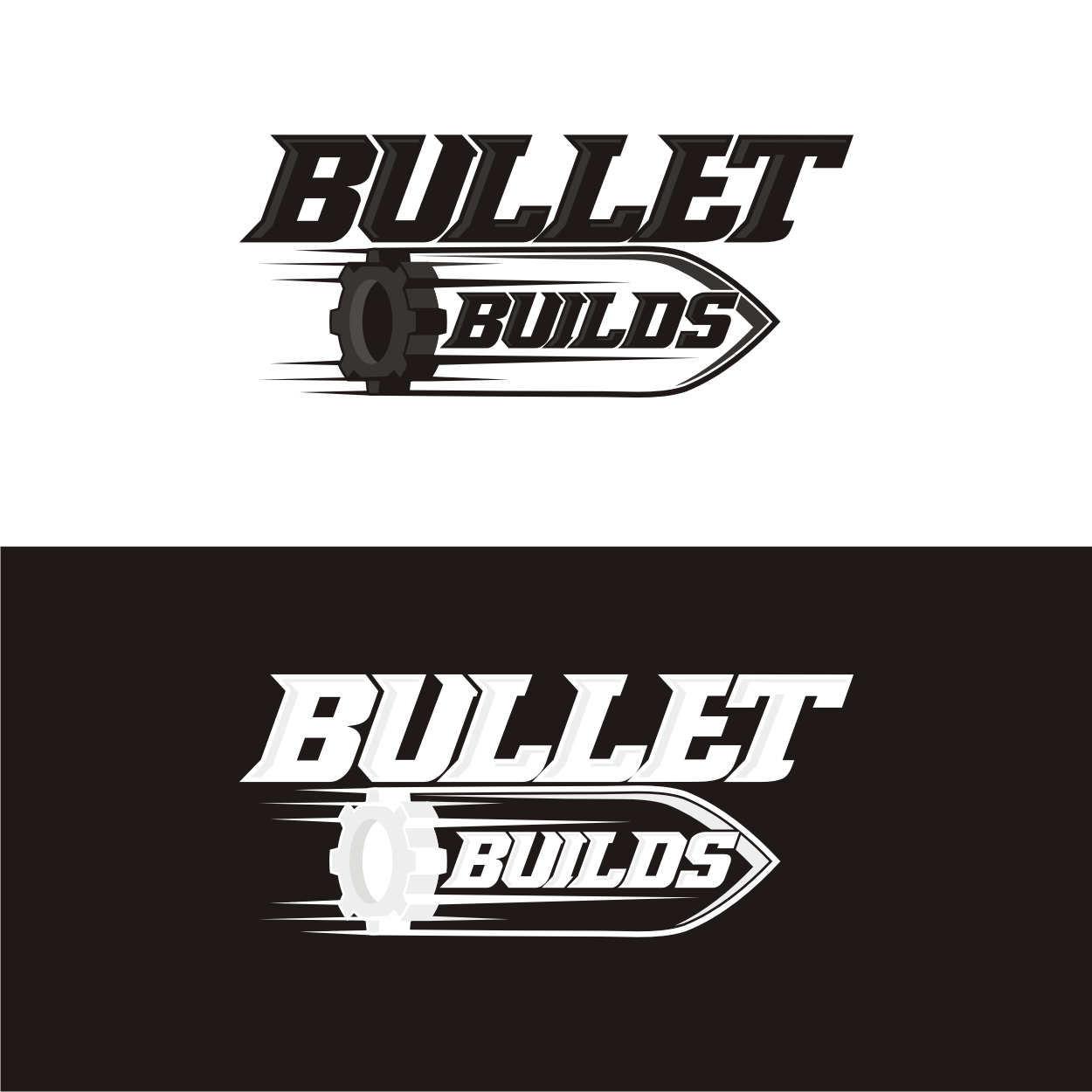 Logo Design by luckdesign for Bullet Builds  | Design #23475011