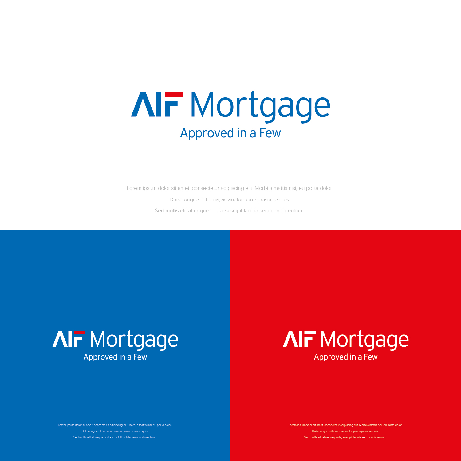 Logo Design by designbysy for AIF Mortgage  | Design #23474266