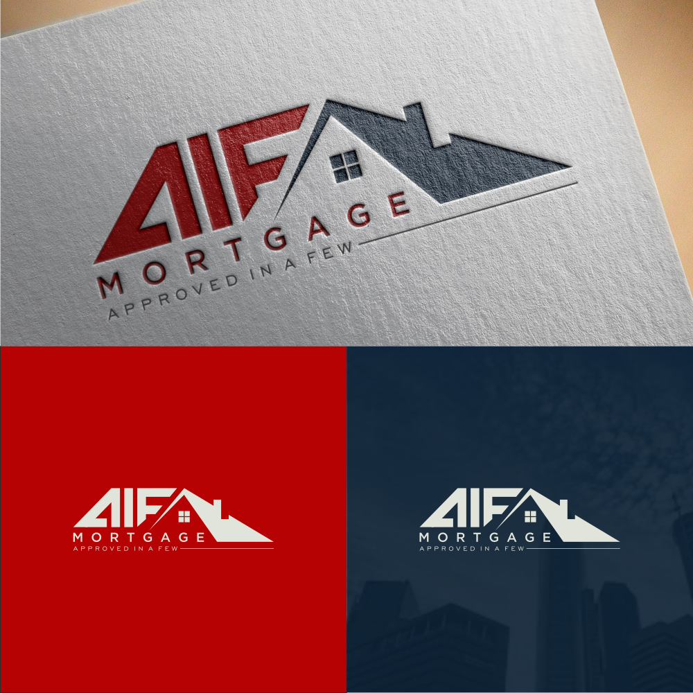 Diseño de Logo por Mkey Designer para AIF Mortgage  | Diseño #23507991