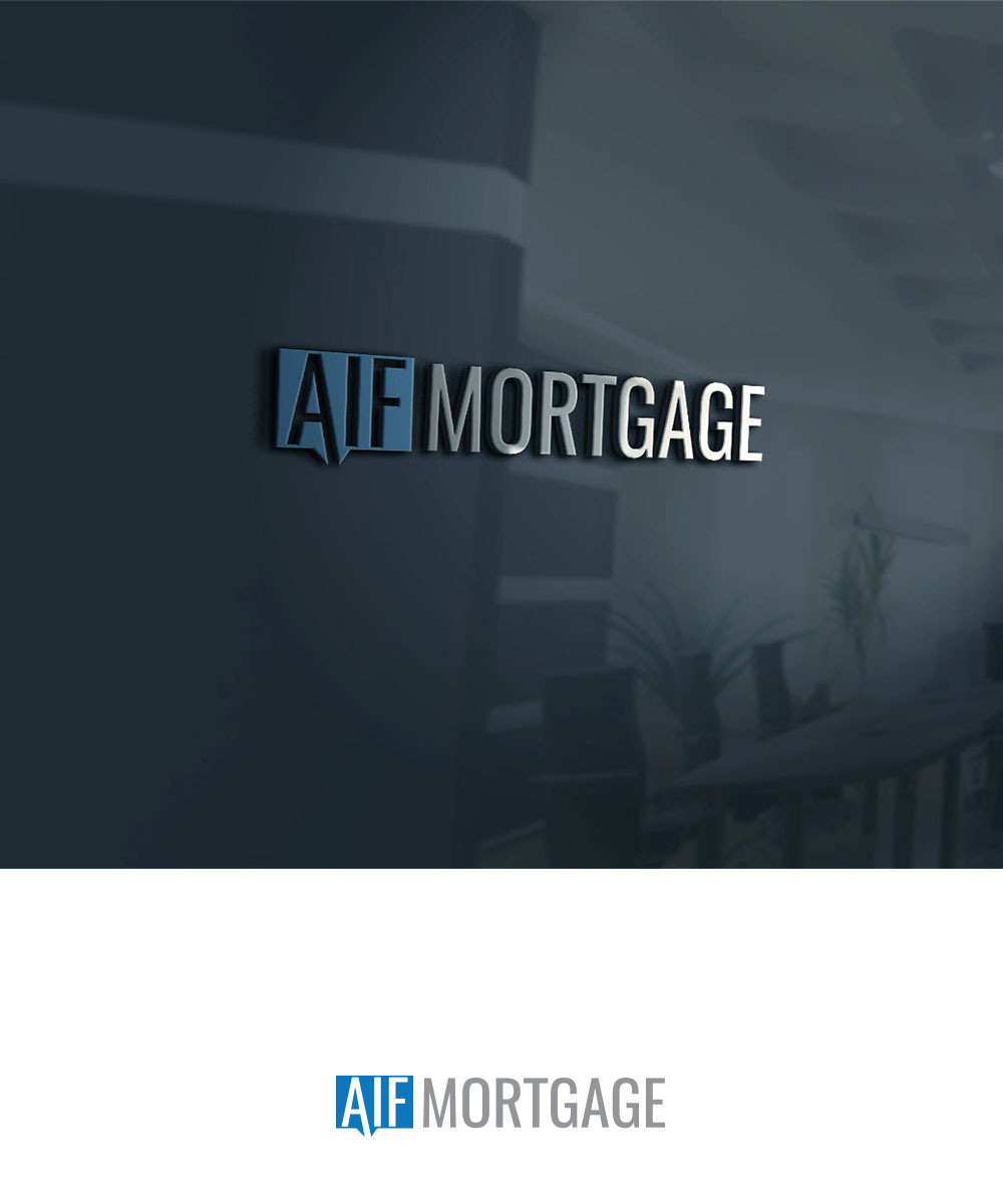 Logo Design by madeline 3 for AIF Mortgage  | Design #23473697