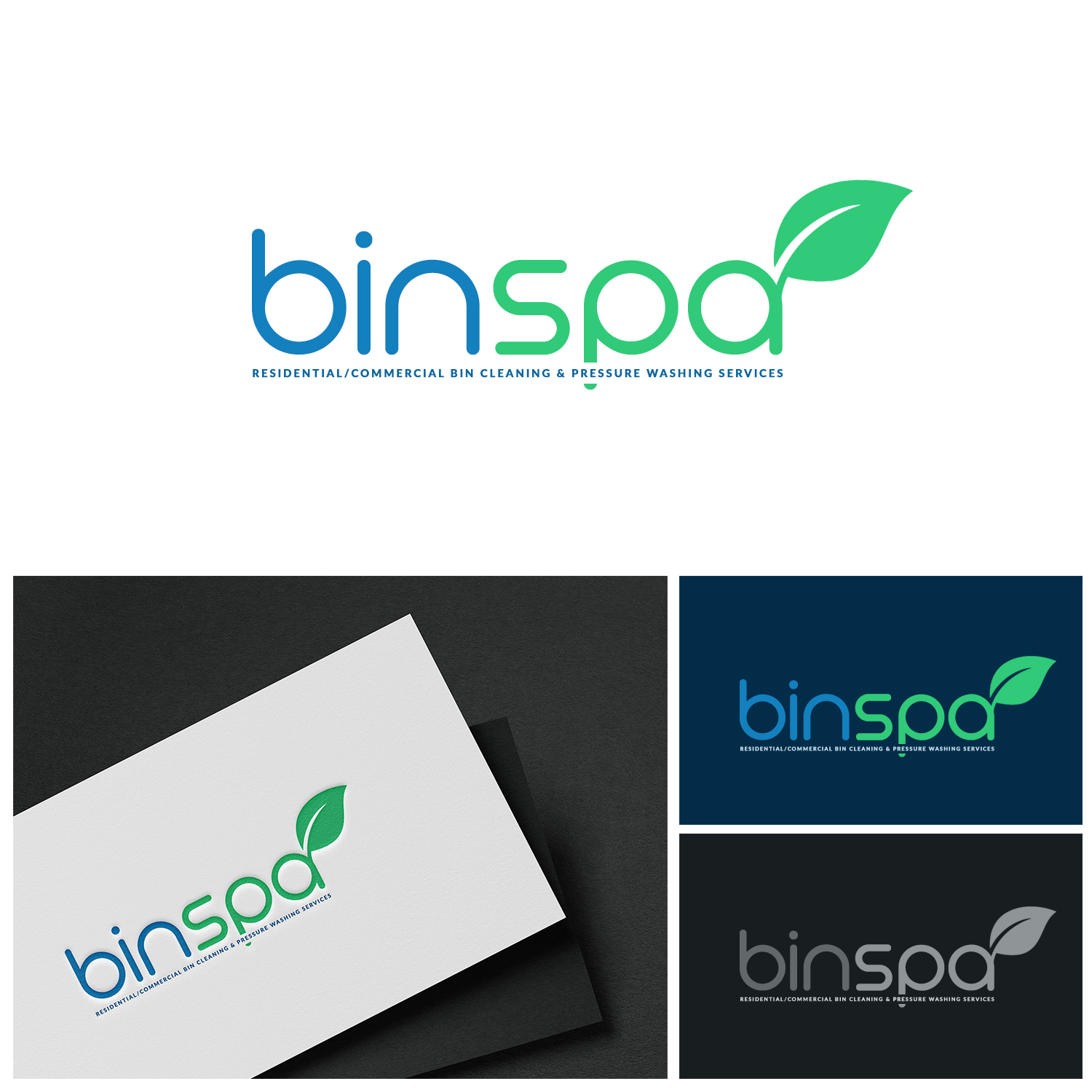 Diseño de Logo por DominicDesign para BinSpa | Diseño #23472580