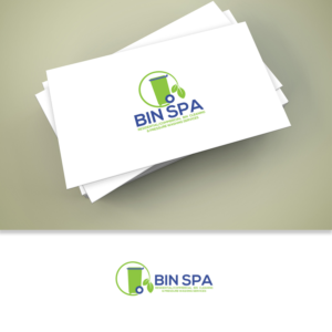Bin Spa - Residential/Commercial Bin Cleaning & Pressure Washing Services | Logo Design by ClearDesign