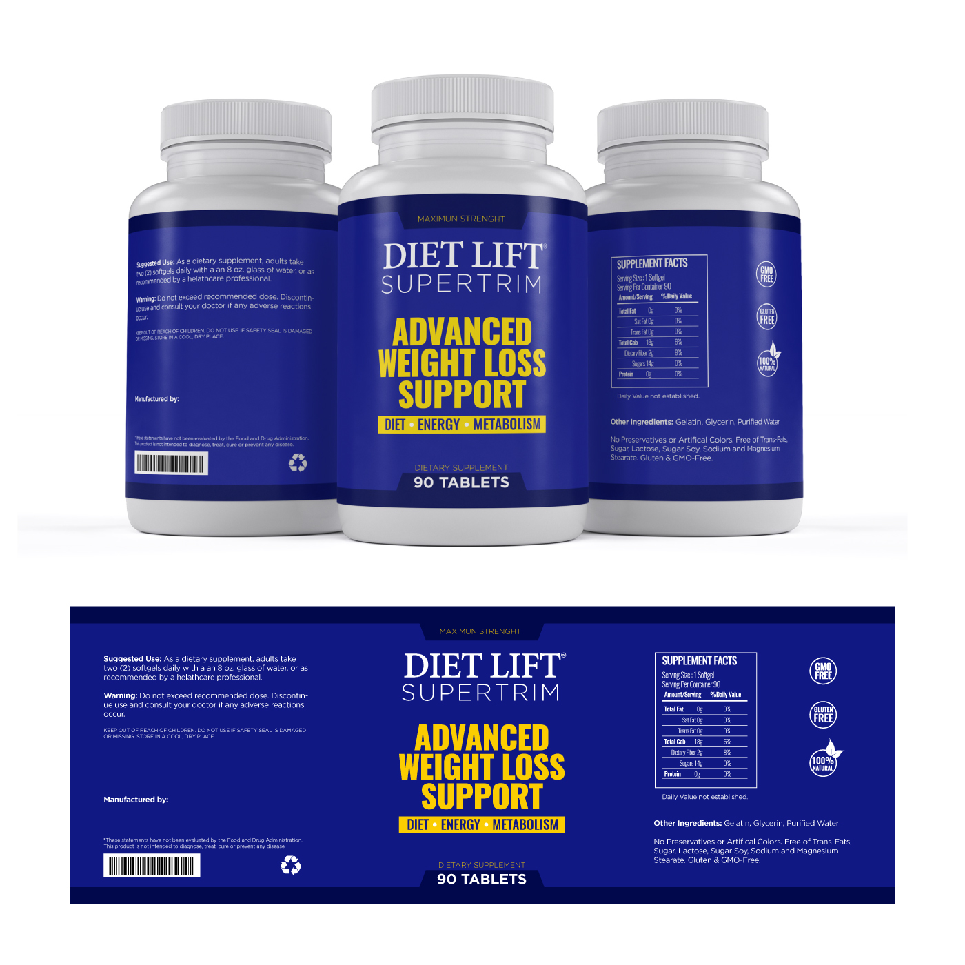 Label Design by Sergio Coelho for NutraFirst, Inc | Design #23474312
