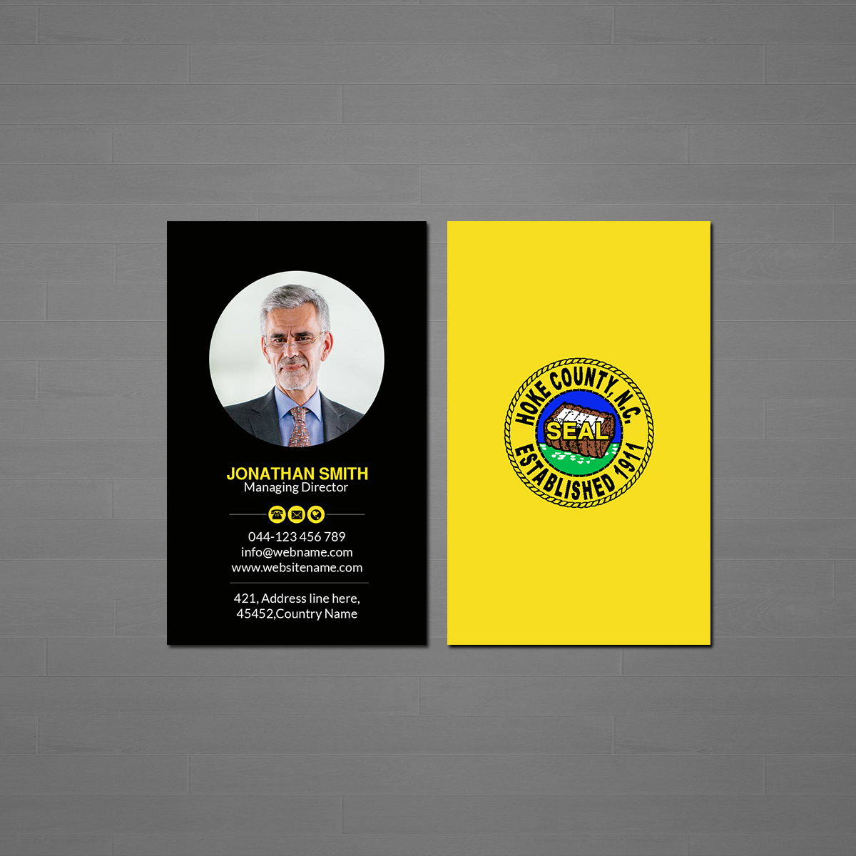 Business Card Design by Creations Box 2015 for this project | Design #23474723