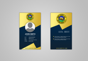 ID Card Design | Visitenkarten-Design von Adnan.design