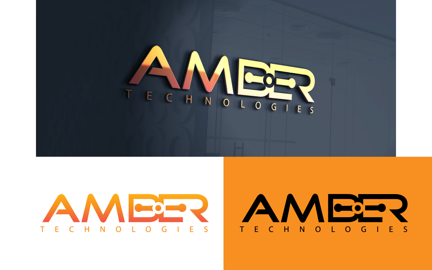 Diseño de Logo por GODDREAMCREATION para Amber Technologies | Diseño #23492306