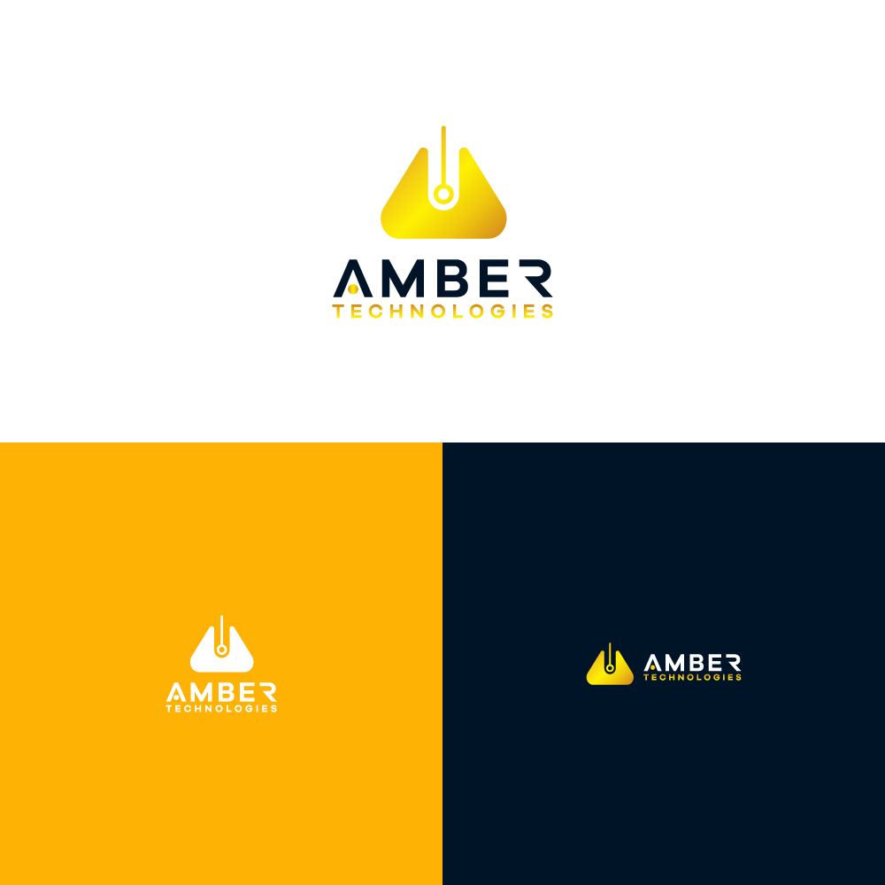 Logo Design by Gisella Guzmán for Amber Technologies | Design #23491680