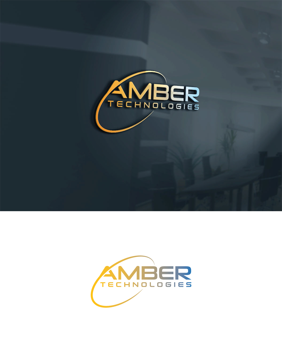 Logo Design by KK Graphics for Amber Technologies | Design: #23475964