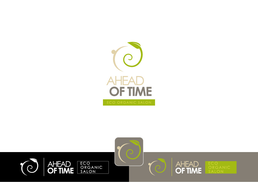 Logo Design by ~idiaz~ for Ahead Of Time Hair and Beauty | Design #23485641
