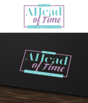 Logo Design by pd graphic 2 for Ahead Of Time Hair and Beauty | Design: #23477628