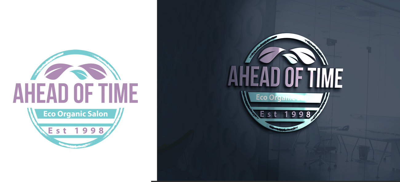 Logo Design by pd graphic 2 for Ahead Of Time Hair and Beauty | Design #23491668