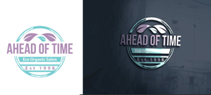 Logo Design by pd graphic 2 for Ahead Of Time Hair and Beauty | Design: #23491668