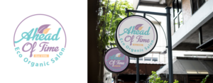 Logo Design by pd graphic 2 for Ahead Of Time Hair and Beauty | Design: #23491670