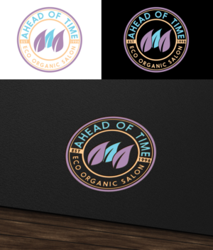 Logo Design by pd graphic 2 for Ahead Of Time Hair and Beauty | Design: #23491672