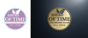 Logo Design by pd graphic 2 for Ahead Of Time Hair and Beauty | Design: #23492847