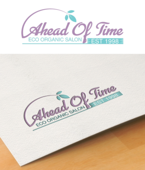 Logo Design by pd graphic 2 for Ahead Of Time Hair and Beauty | Design: #23492848
